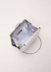 Sparkle Clutch Bag Silver