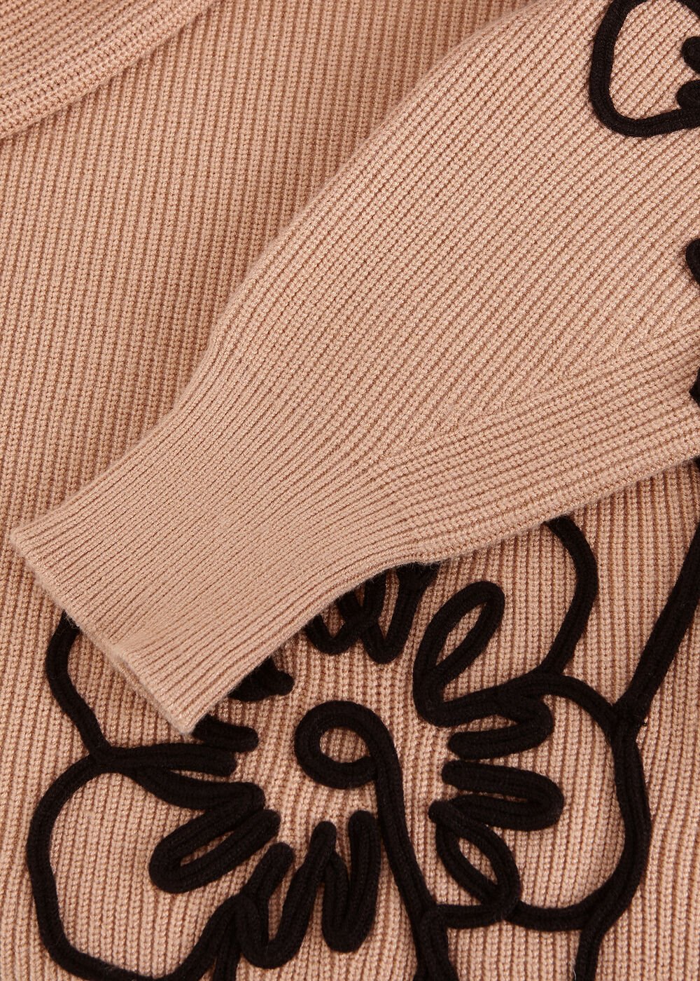 Rosa Applique Jumper Tan