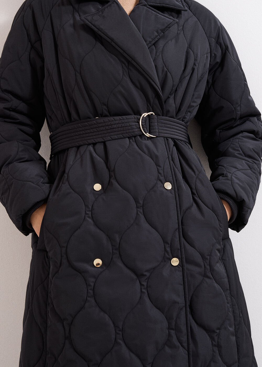 Sukie Maxi Puffer Black