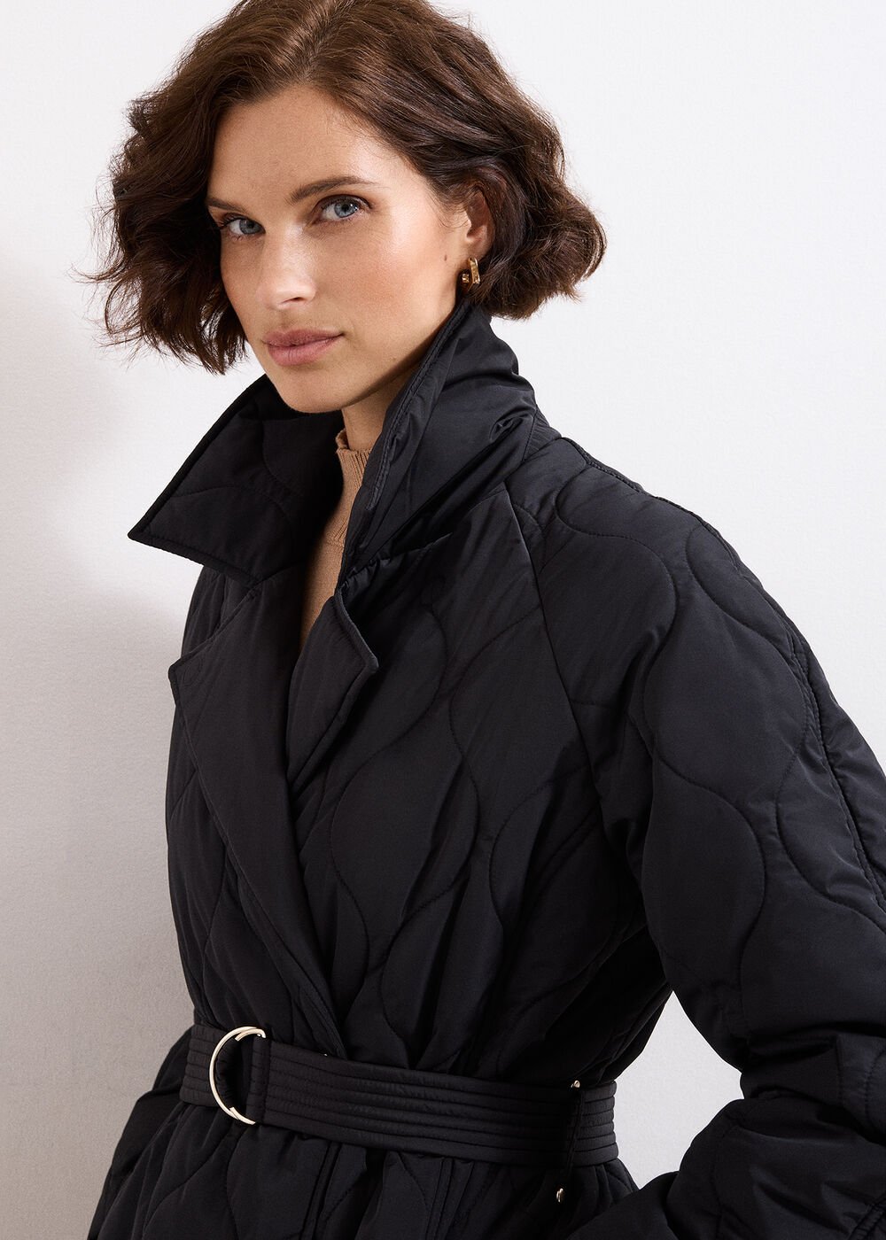 Sukie Maxi Puffer Black