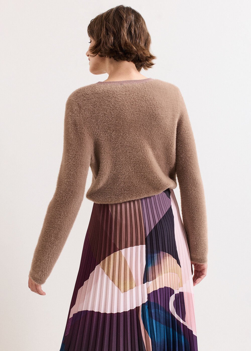 Mindy Cardigan Brown