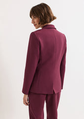 Fara Suit Jacket Burgundy