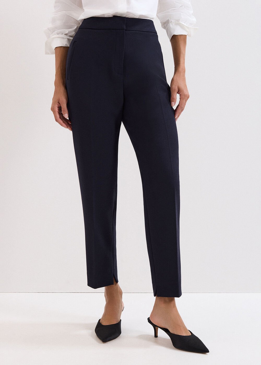 Fara Navy Trousers Navy