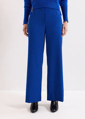 Aubrie Blue Straight Leg Trousers Cobalt