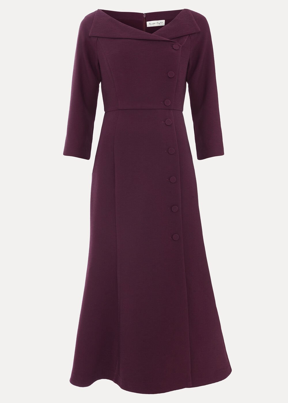 Petite Sienna Dress Burgundy
