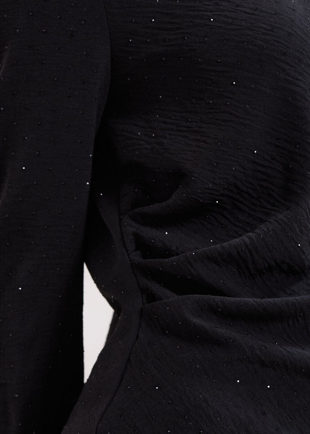 Noa Drape Top Black