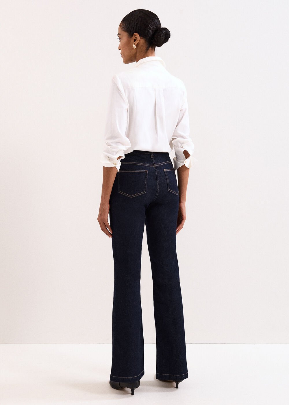 Petite Olivia Jean Dark Wash