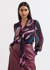 Selby Stripe Blouse Multi