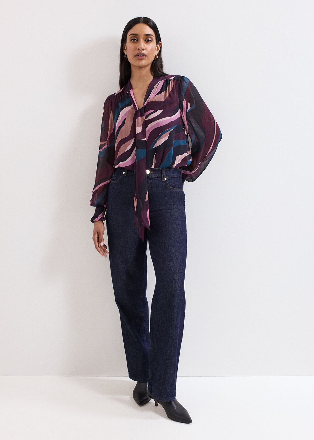 Selby Stripe Blouse Multi
