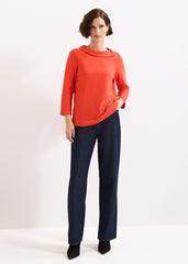 Remy Textured Top Red