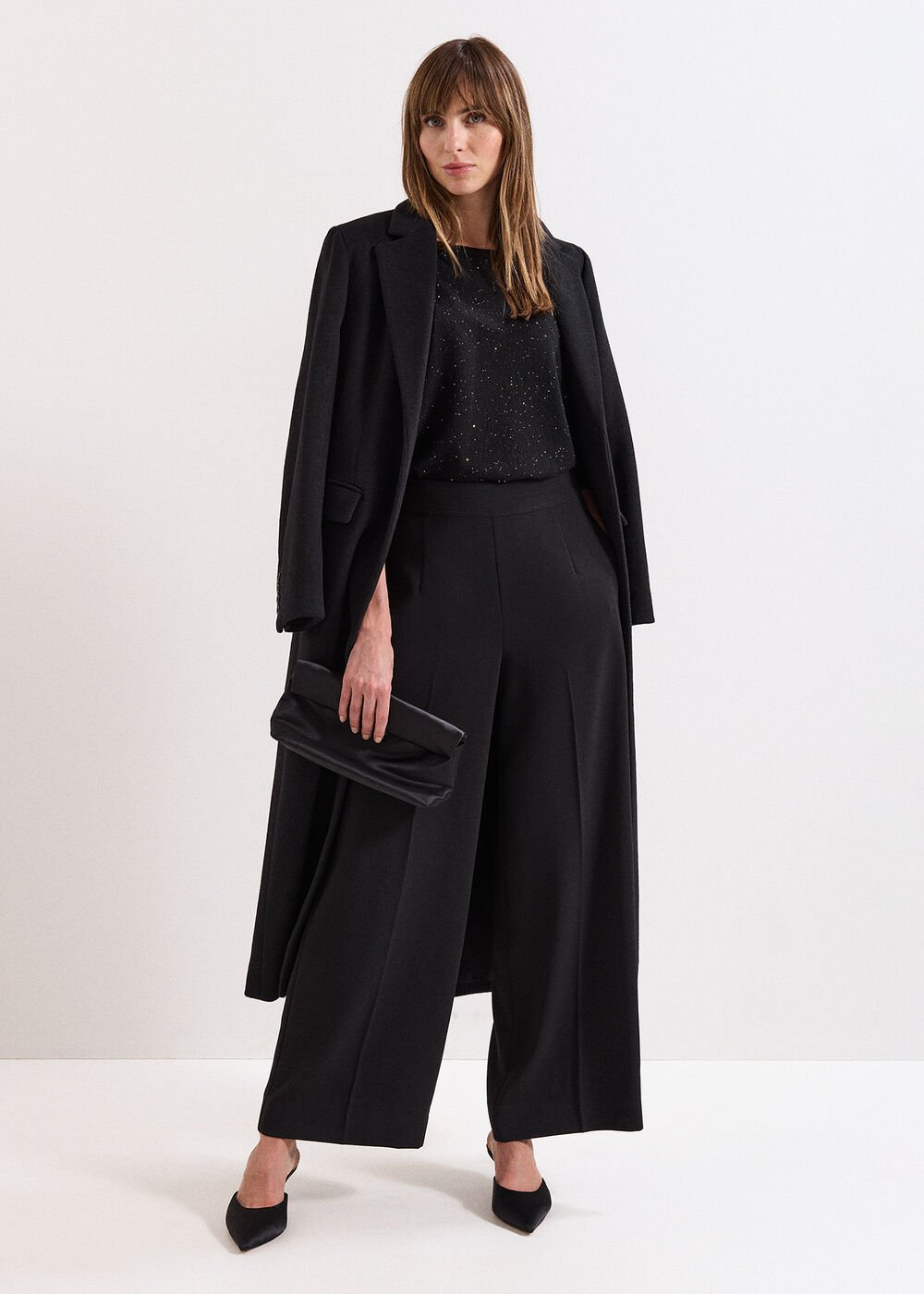 Sequin Cristine Knit Black