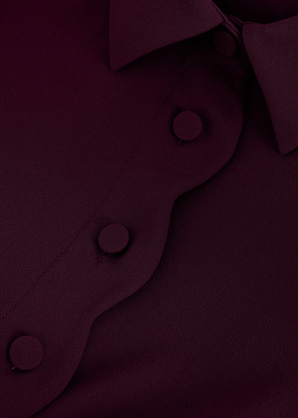 Petite Candice Dress Burgundy
