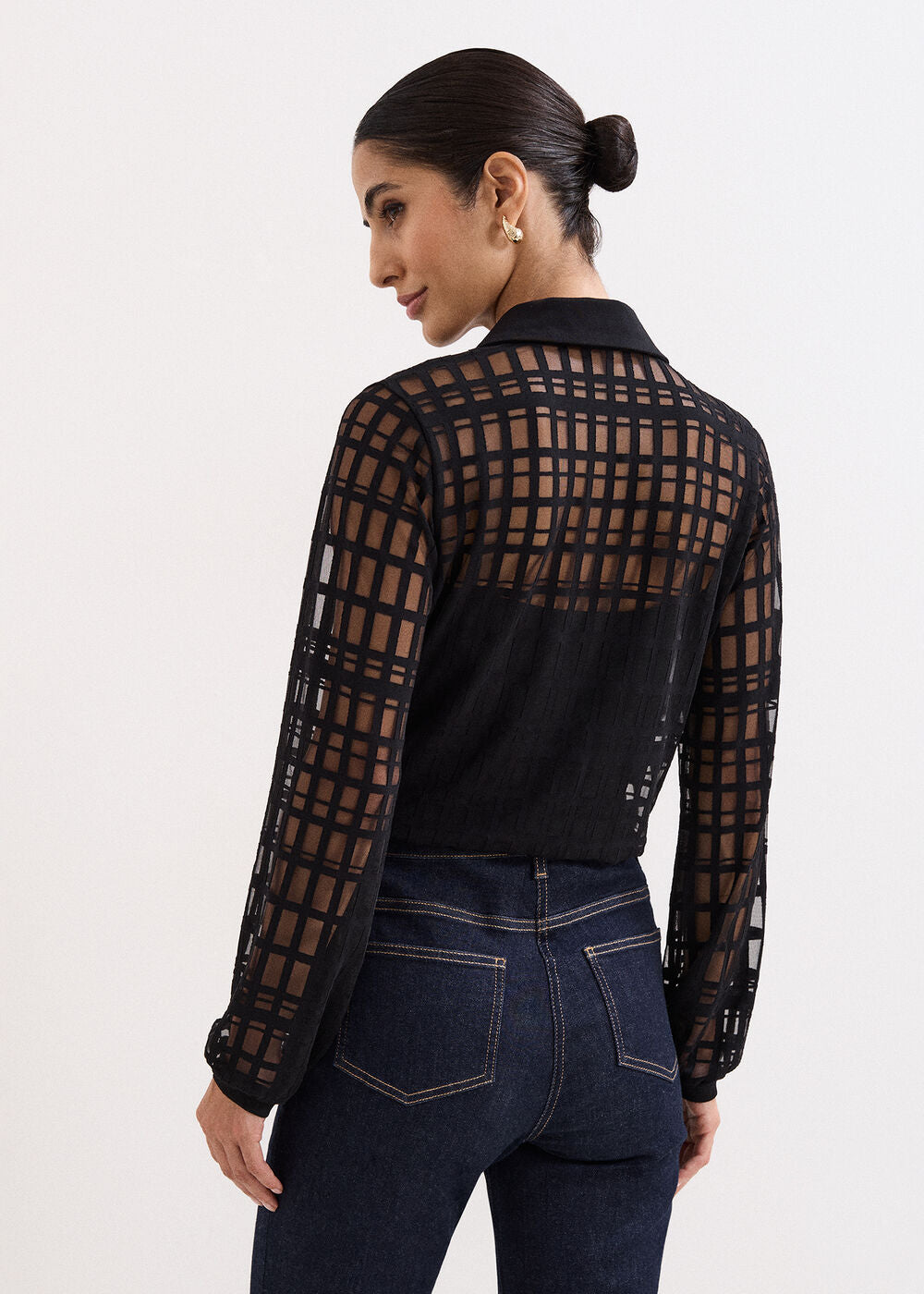 Kennedy Burnout Top Black