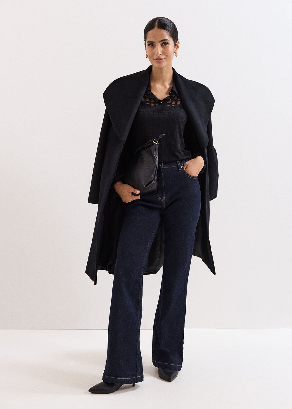 Kennedy Burnout Top Black