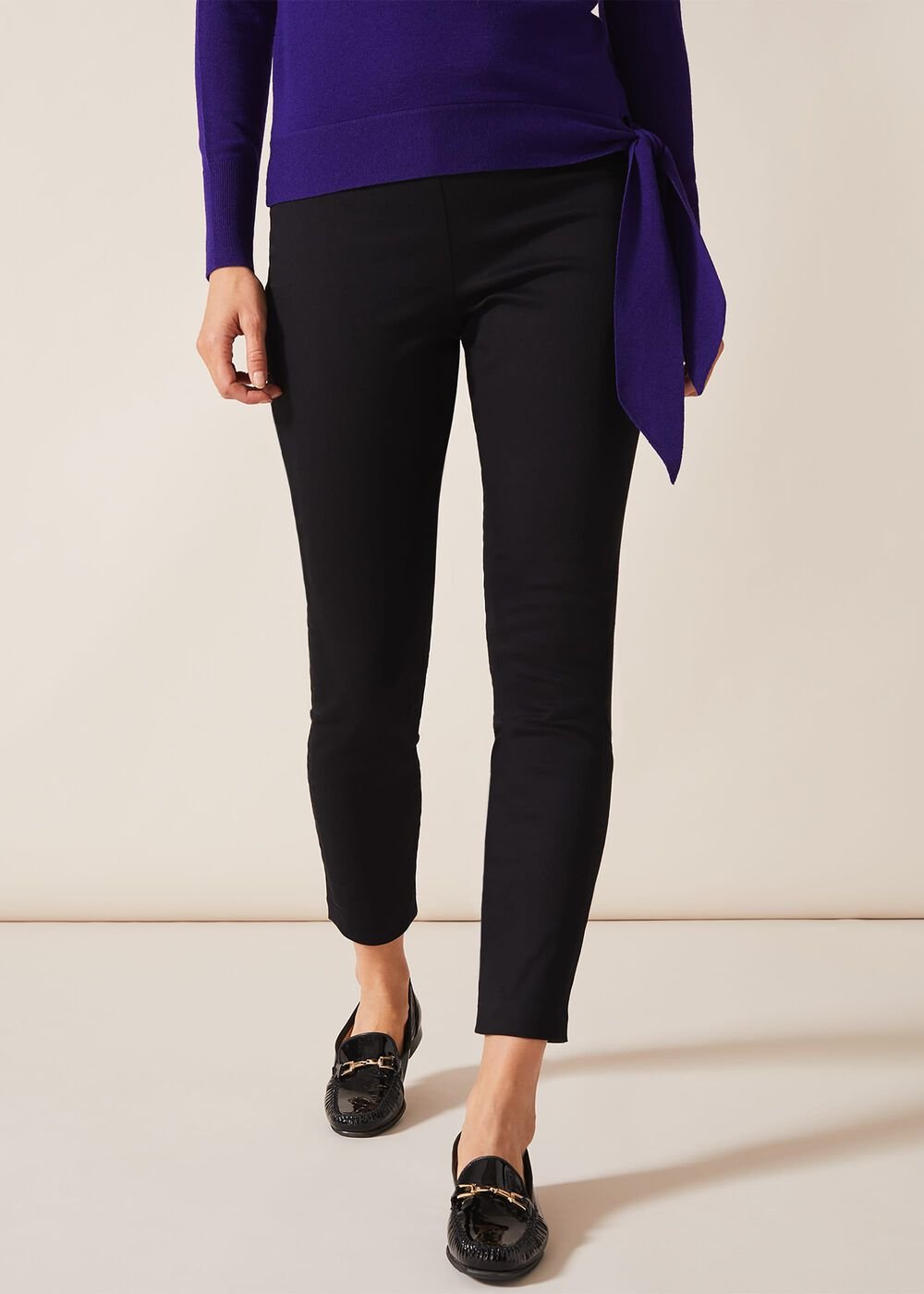 Amina Denim Skinny Jegging Black