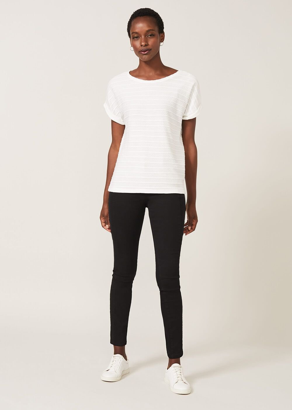 Victoria Seamed Jean Black