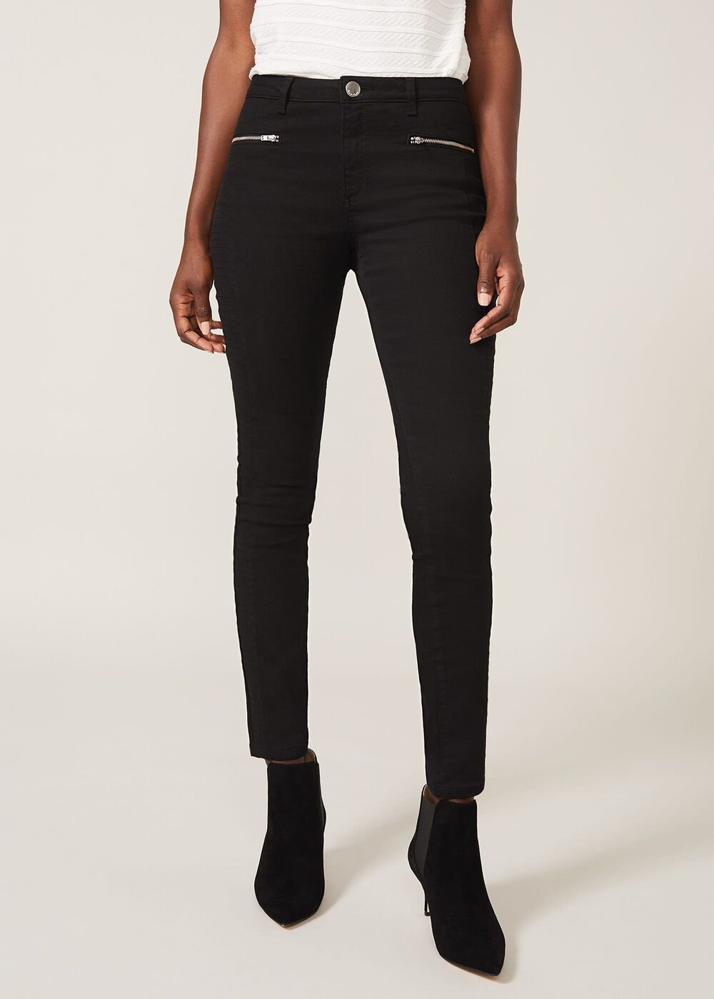 Victoria Seamed Jean Black