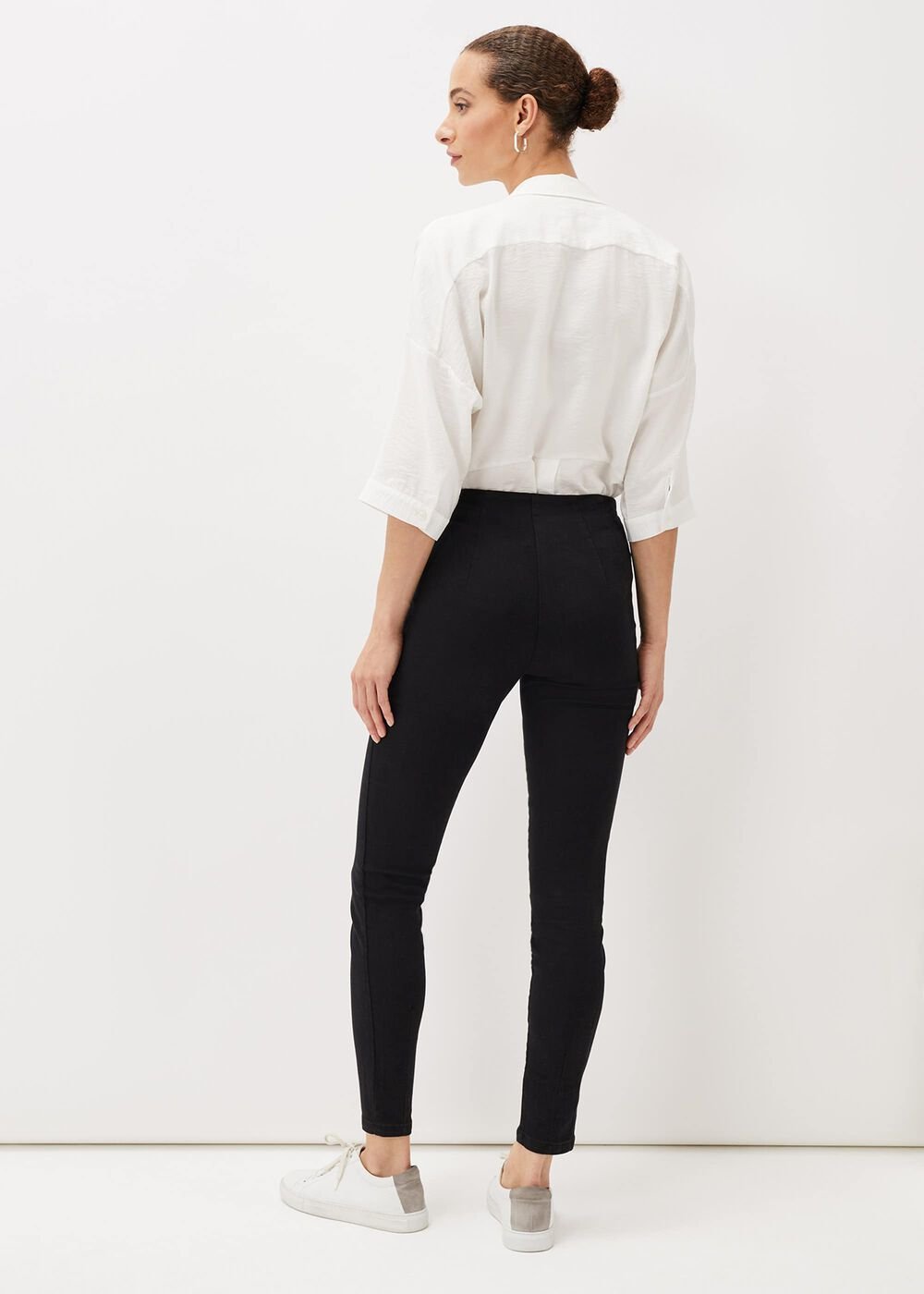 Amina Skinny Fit Jegging Black