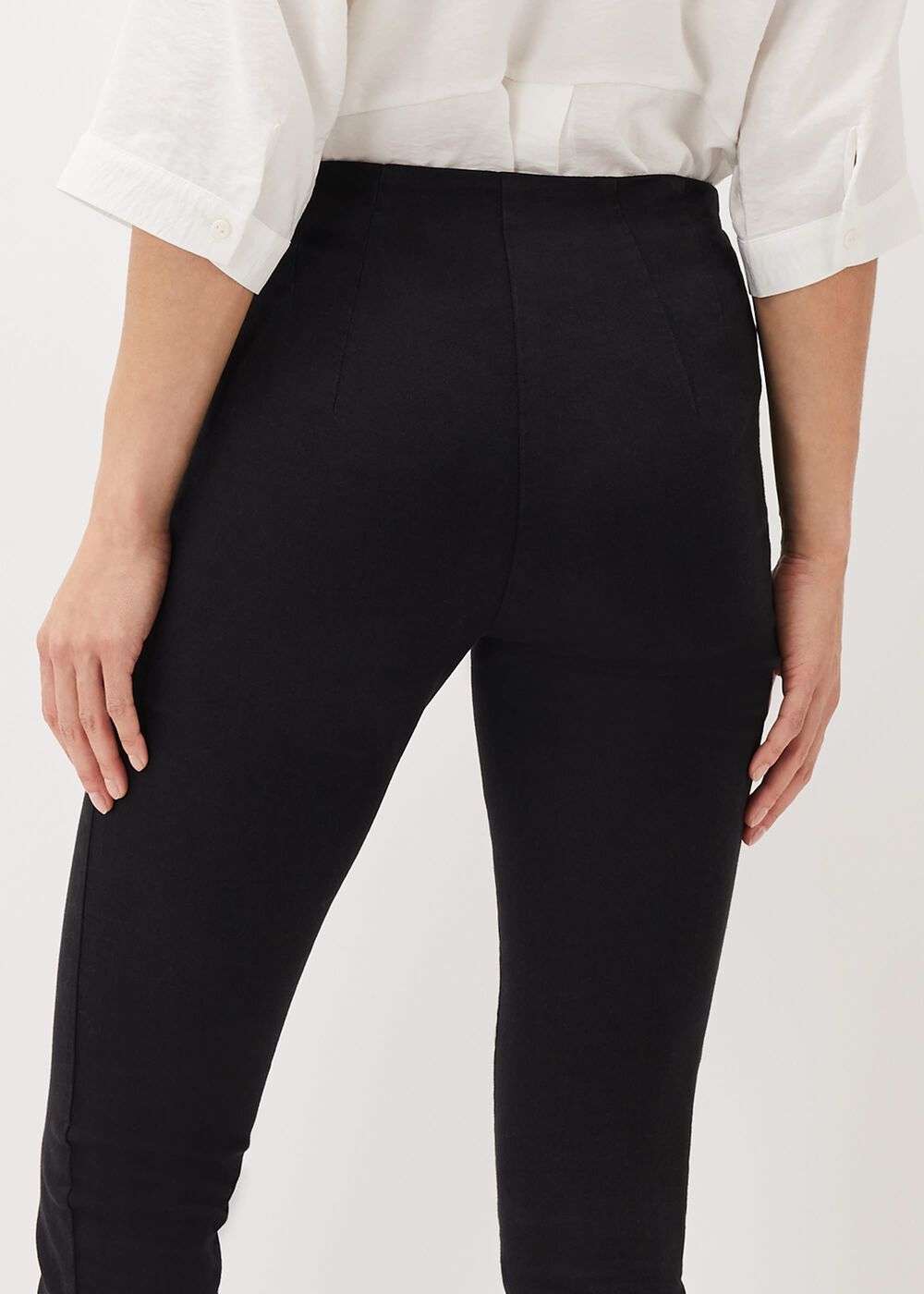 Amina Skinny Fit Jeggings Black