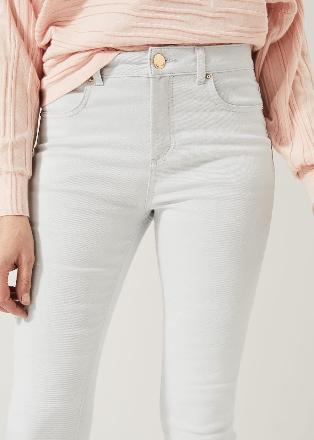 Ismay Skinny Jeans Light Grey