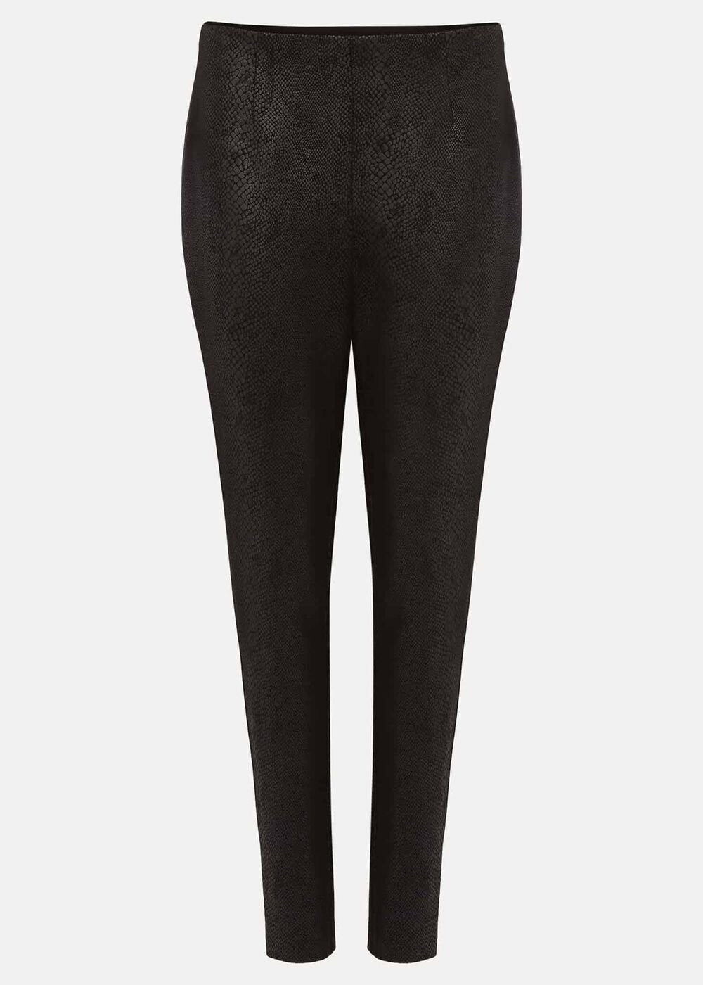 Erica Snake Skin Leggings Black