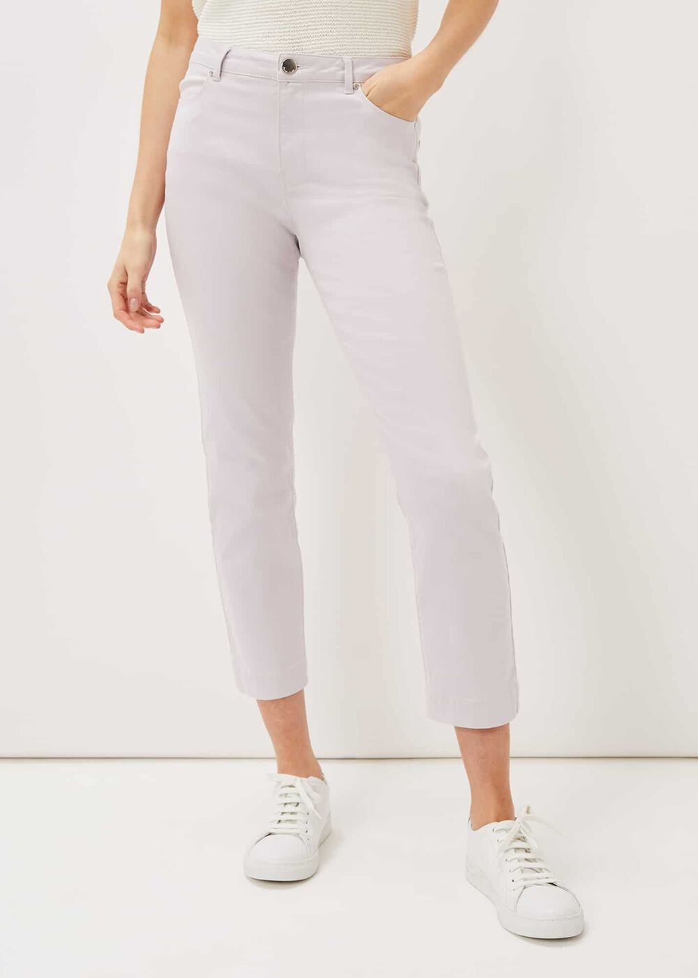 Ramona Straight Leg Jeans Frosted Heather