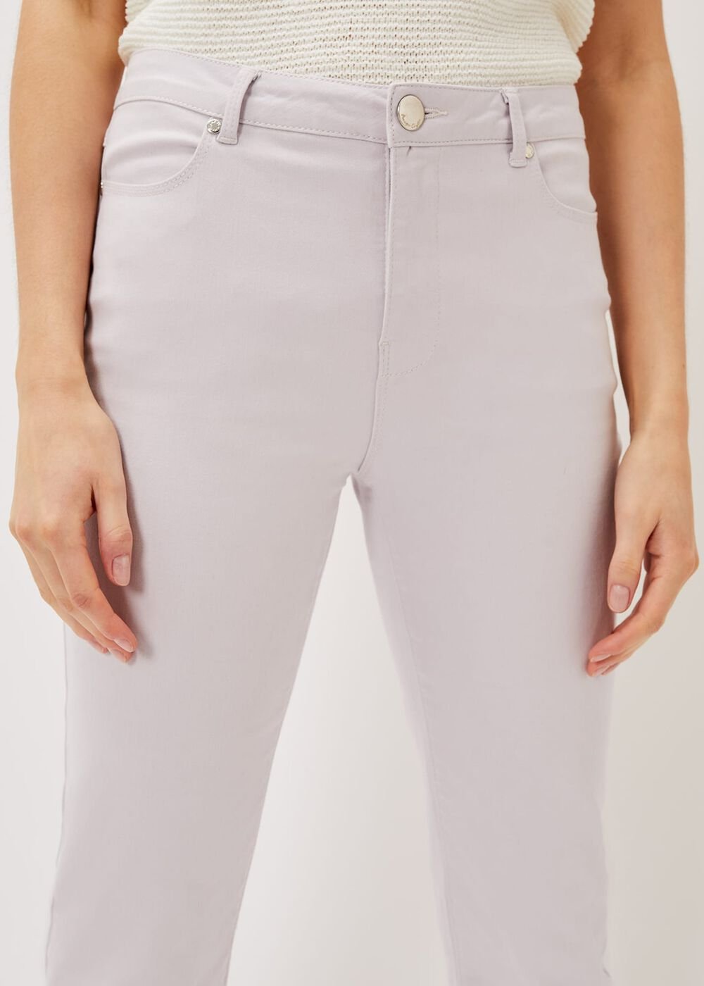 Ramona Straight Leg Jeans Frosted Heather