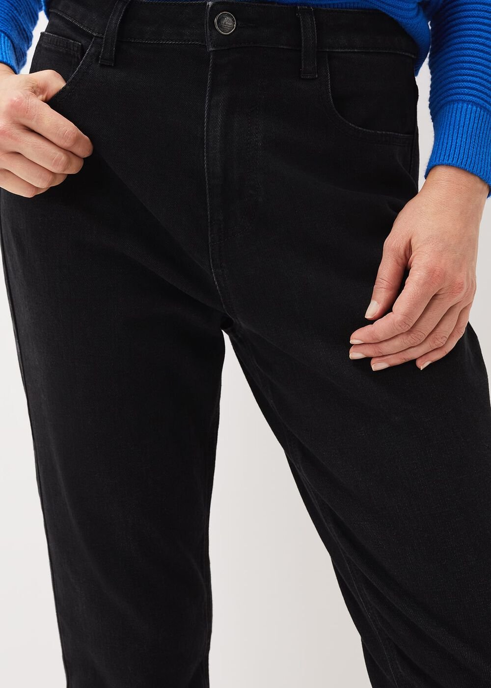 Angelina Girlfriend Jeans Black
