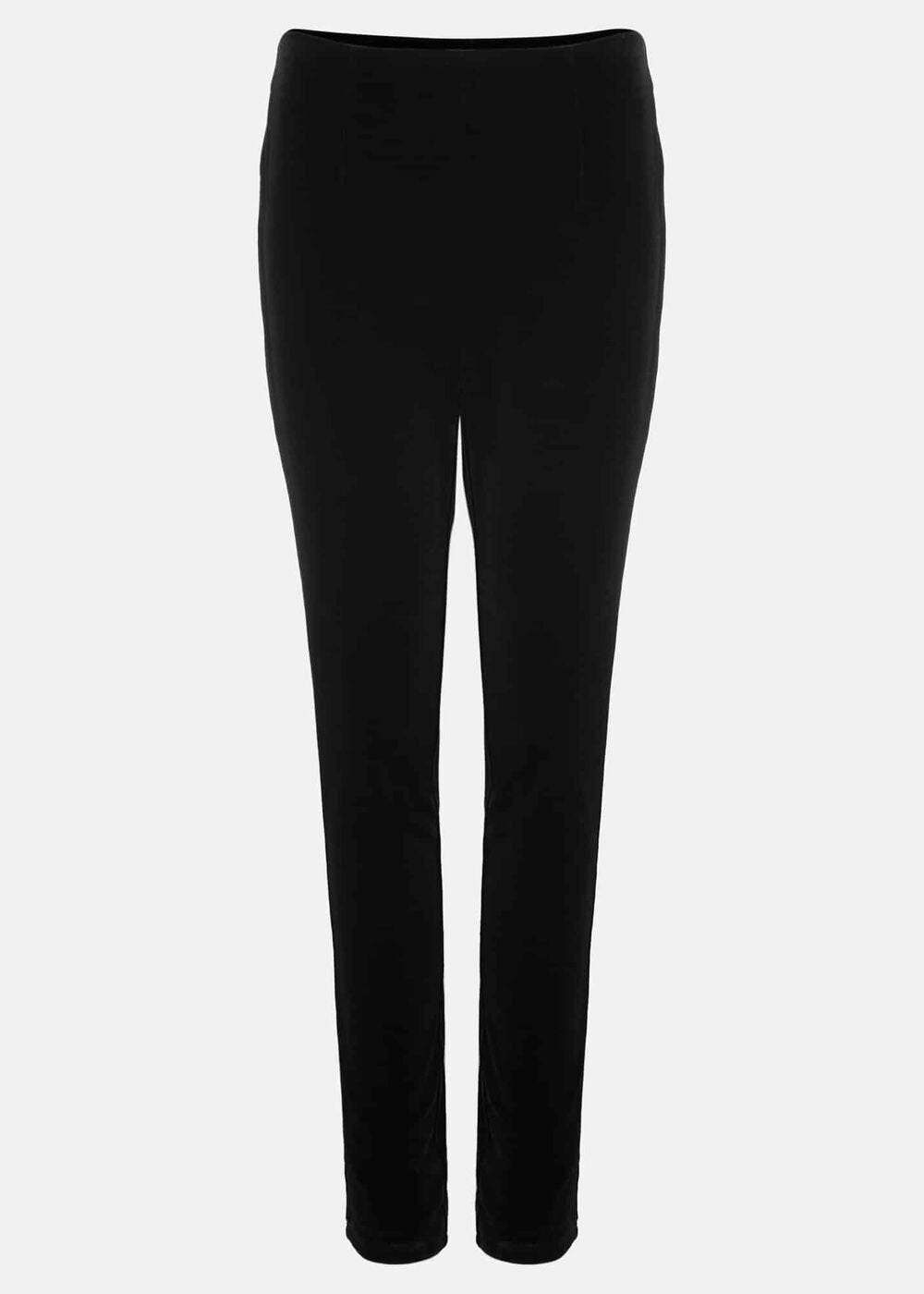 Valerie Velvet Leggings Black