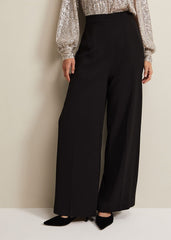 Florentine Wide Leg Trousers Black
