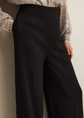Florentine Wide Leg Trousers Black