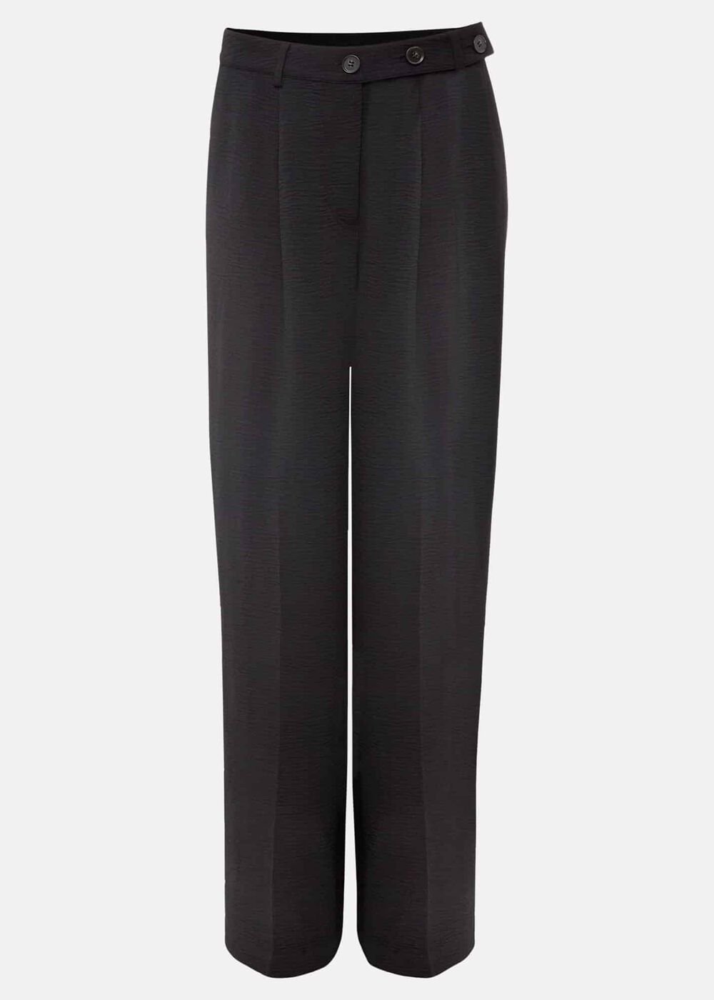 Opal Wide Leg Trousers Black