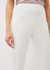 Solange Flared Suit Trousers Ivory