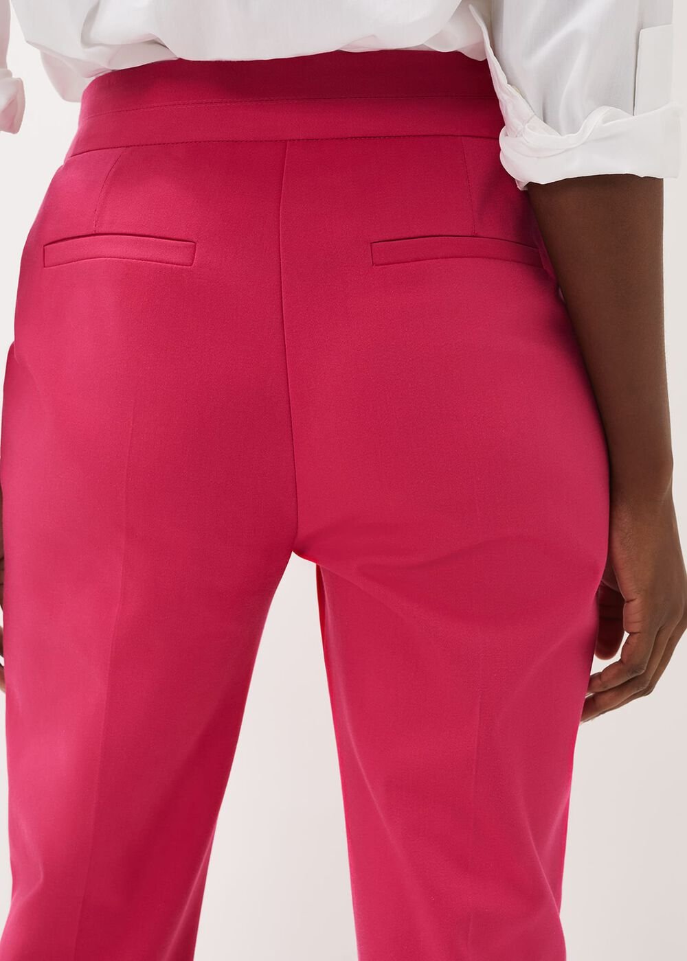 Julianna Cropped Tapered Trouser Pink