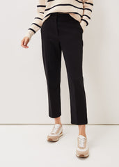 Julianna Cropped Trouser Navy