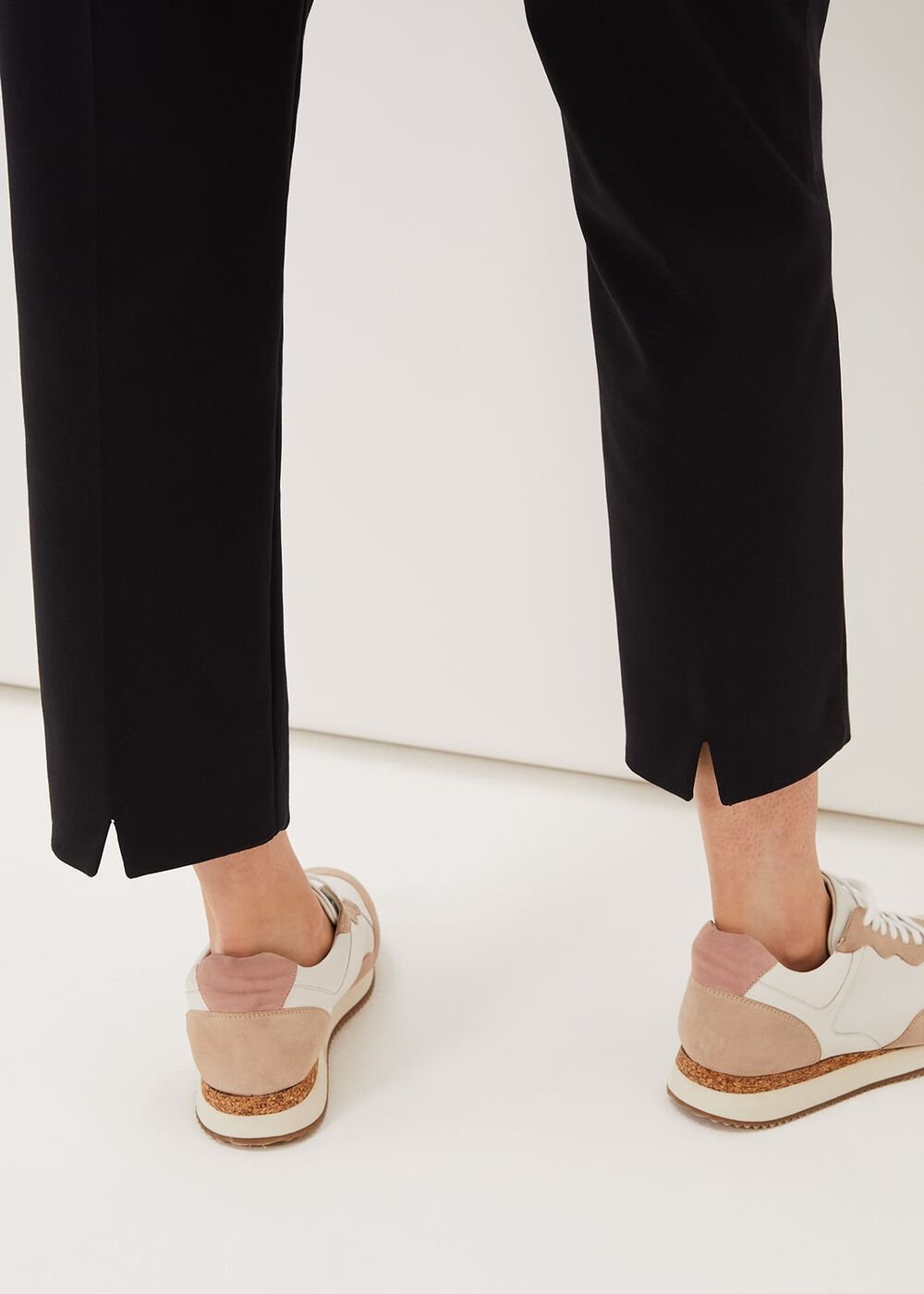 Julianna Cropped Trouser Navy