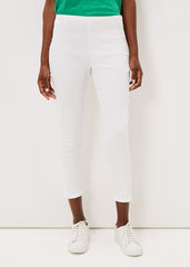 Miah Cropped Jegging White