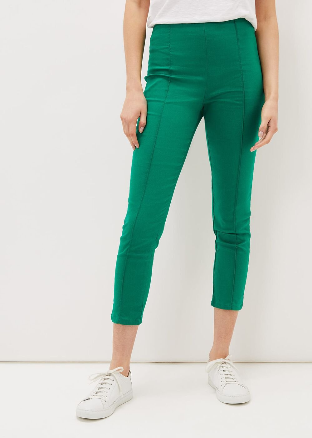 Miah Cropped Jegging Green