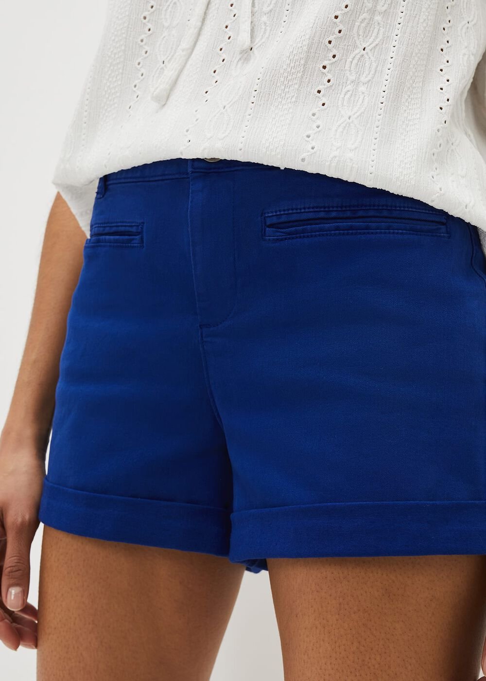Una Denim Short Cobalt