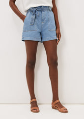 Pollie Denim Cargo Short Denim
