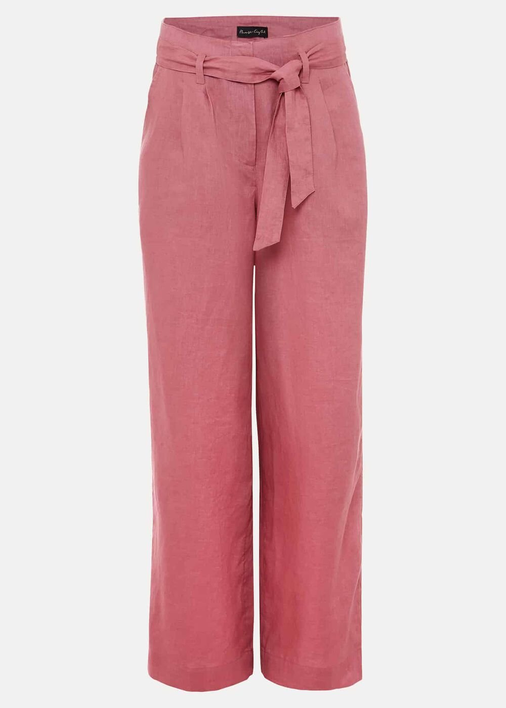 Raven Linen Trouser Rose