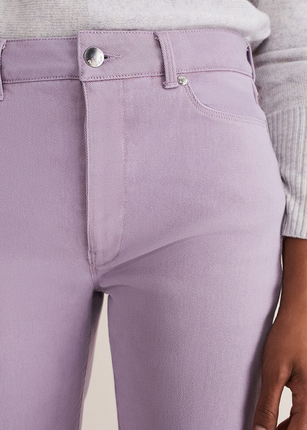 Ramona Straight Leg Jeans Lilac