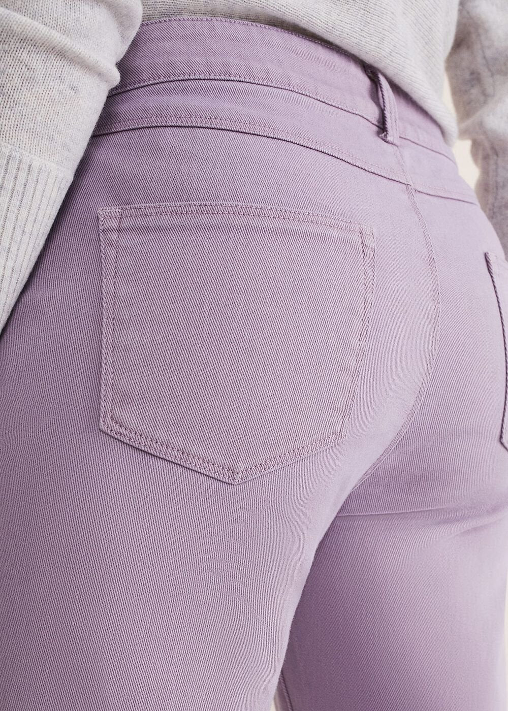 Ramona Straight Leg Jeans Lilac