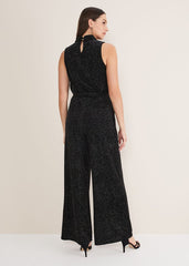 Dove Glitter Velvet Trouser Black/Multi