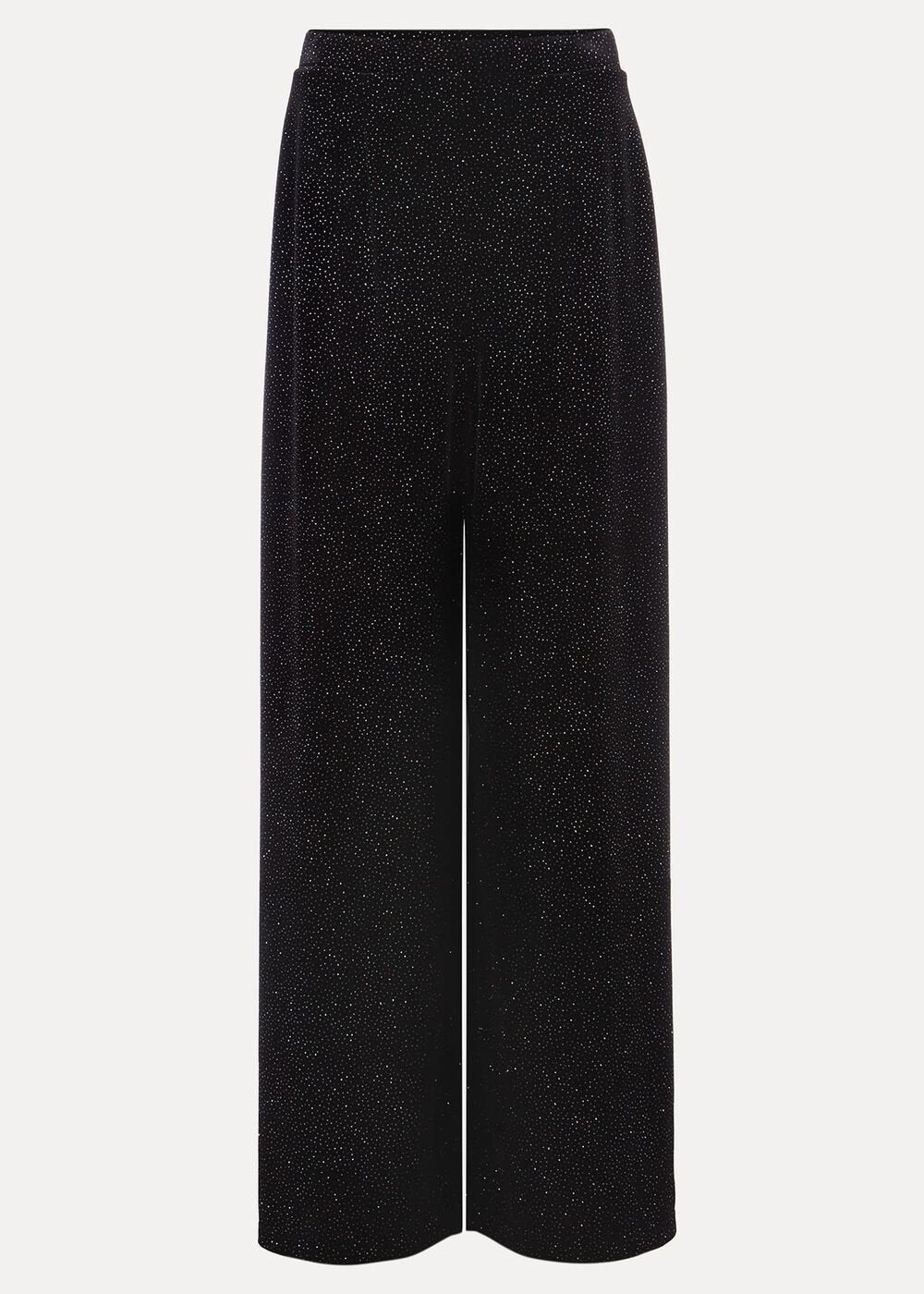 Dove Glitter Velvet Trouser Black/Multi
