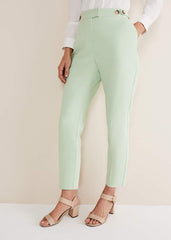 Ulrica Straight Leg Trousers Pistachio