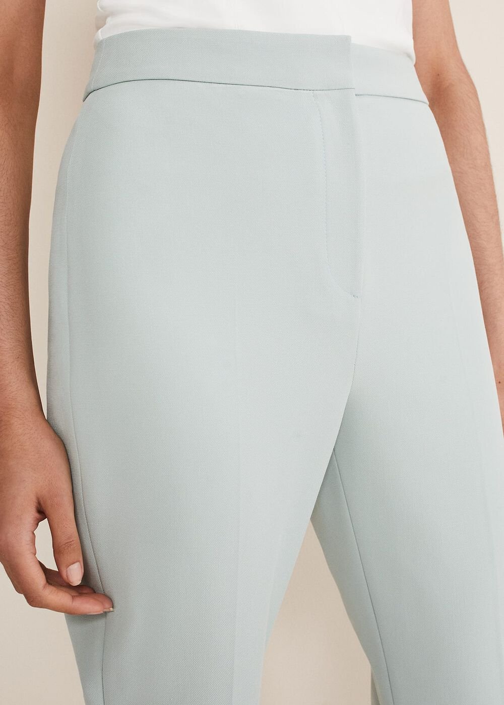 Eira Cigarette Trousers Eau De Nil