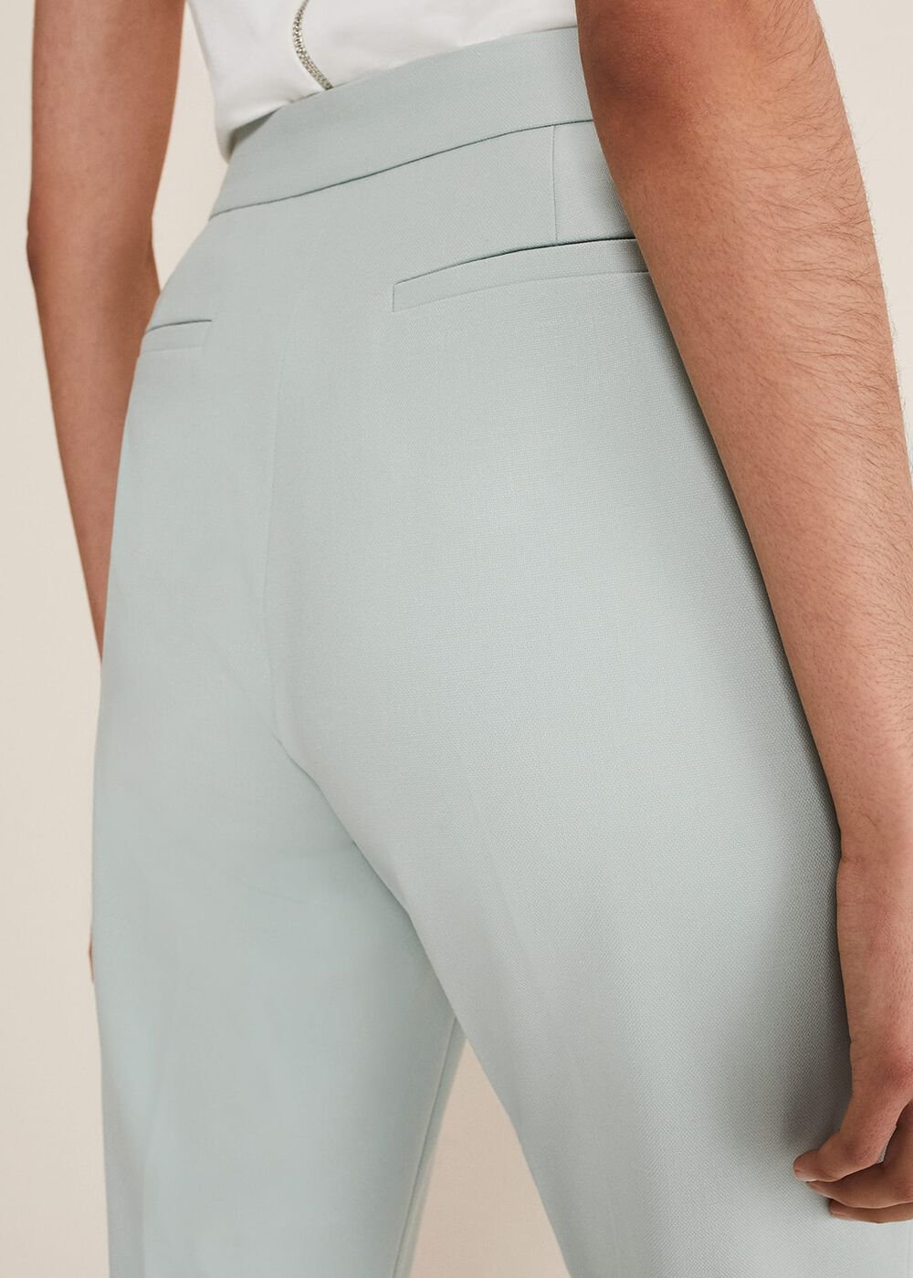 Eira Cigarette Trousers Eau De Nil