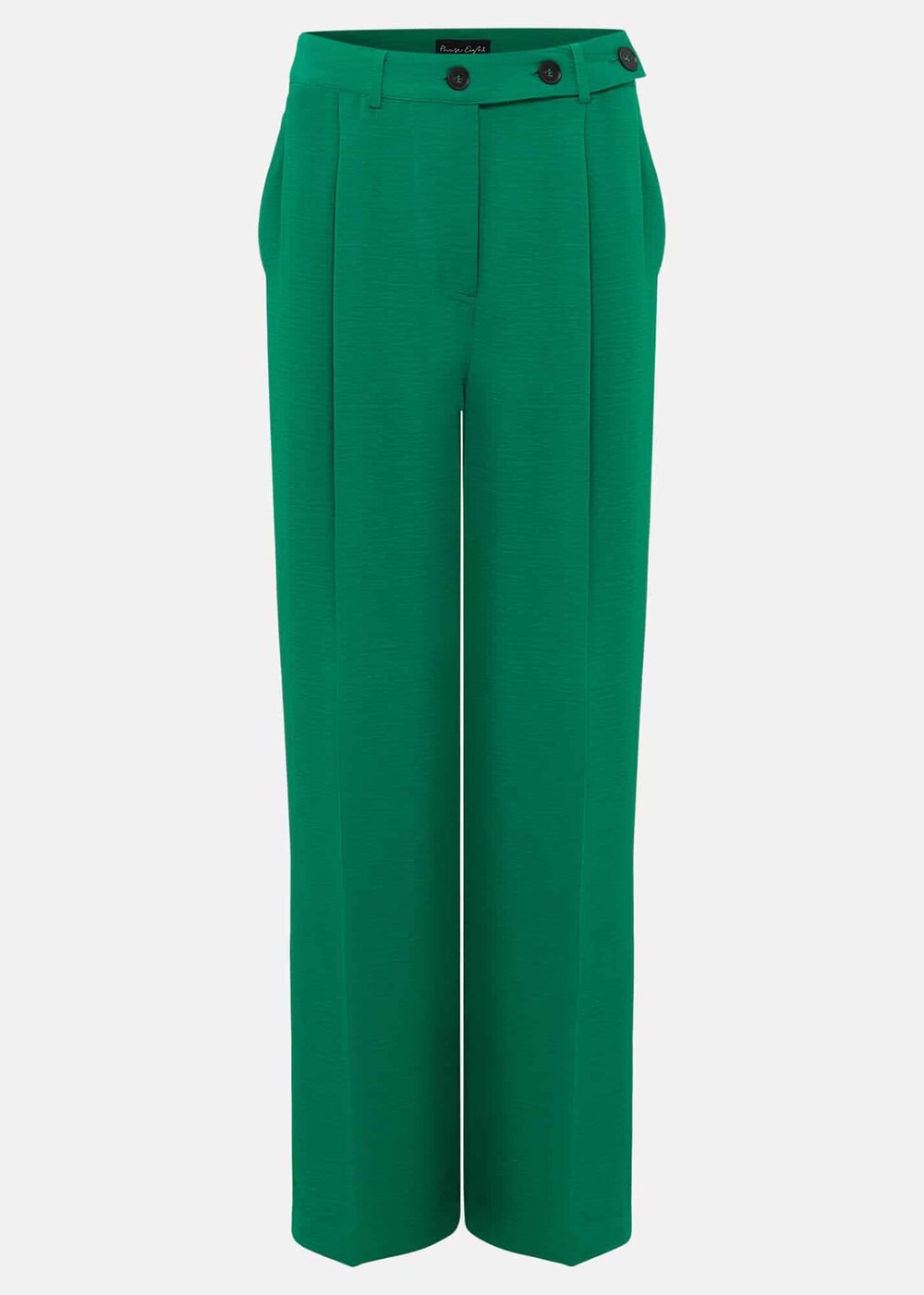 Opal Wide Leg Trousers Green