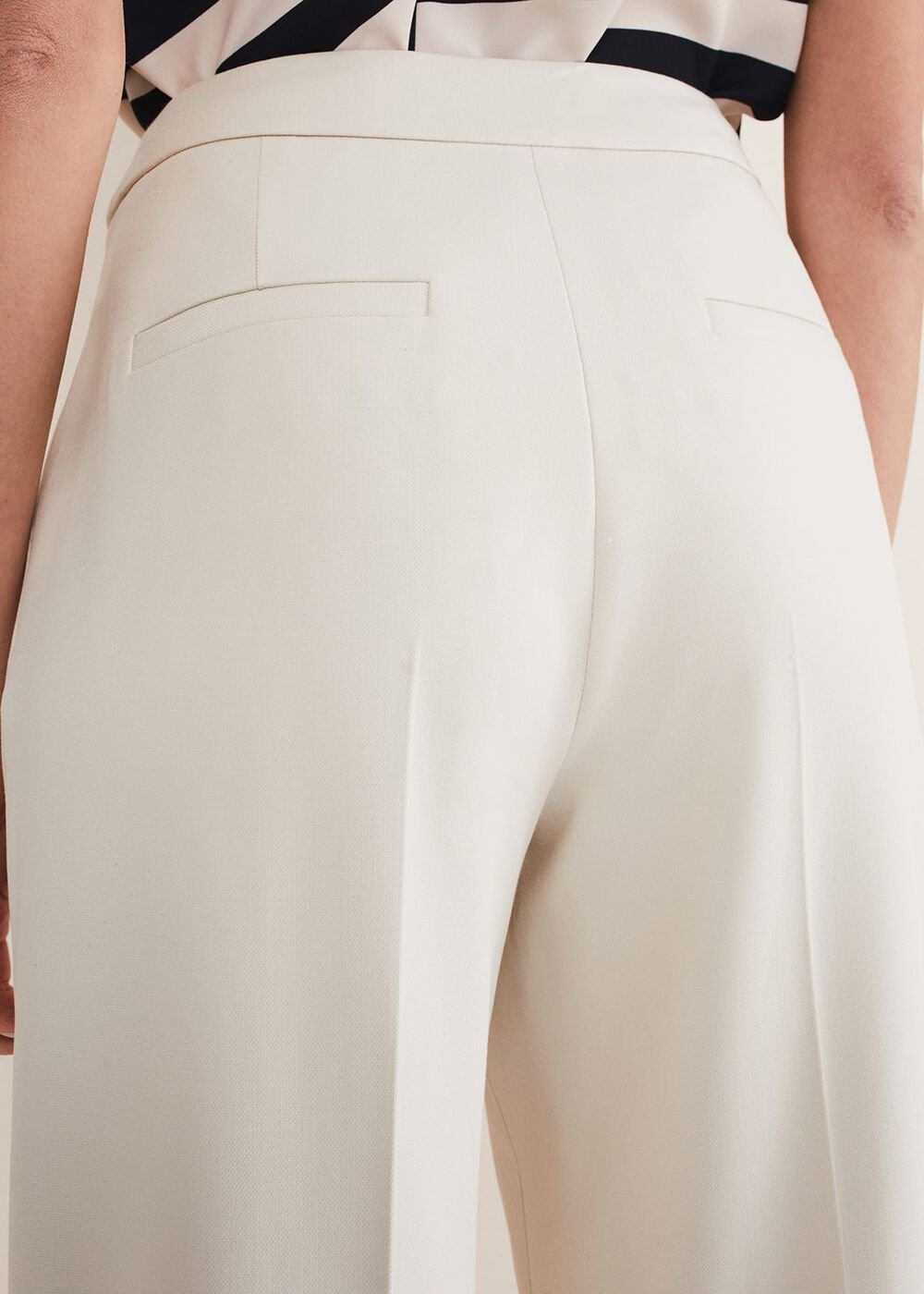 Celyn Wide Leg Trousers Almond